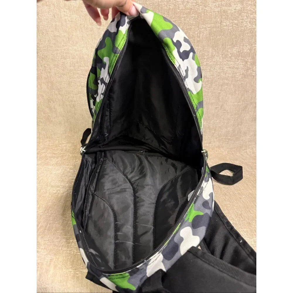 Wildkin Kids' Camouflage Two Compartment Lined Backpack Multicolor